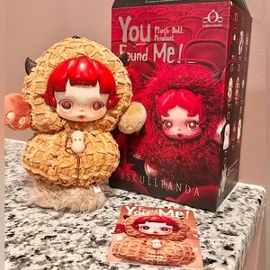 Pop Mart Skullpanda You Found Me Plush Blind Box-Pranky Peanut